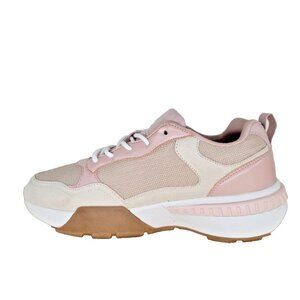 JF Bridget Sneaker‎ Size 9 in Shell/Blush/Burch White  Women's shoes